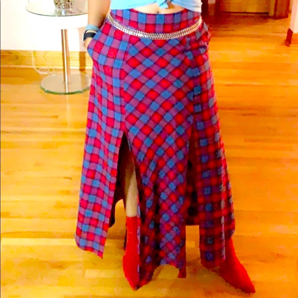 Falda de Cuadros